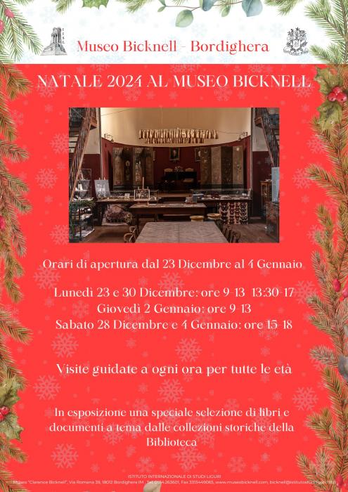 Natale al Museo Bicknell